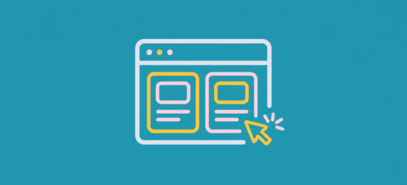 Interactive Blog template