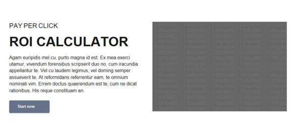 ROI Calculator template