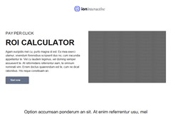 ROI Calculator template preview
