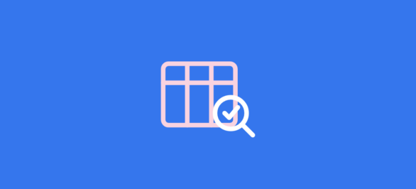 Lookup table search icon