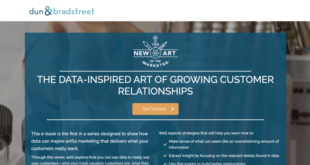 Dun & Bradstreet – Using data to inspire marketing campaigns